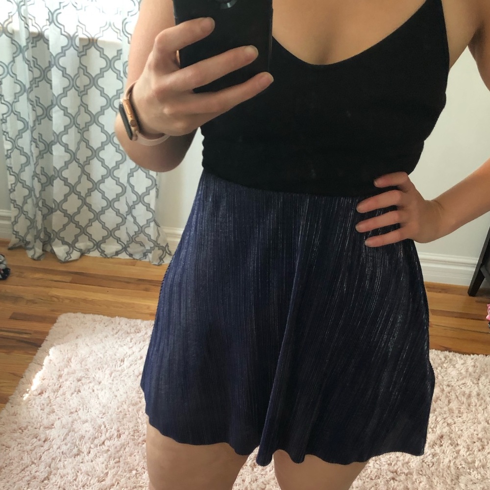 NWT BCBGeneration Midnight Blue skirt